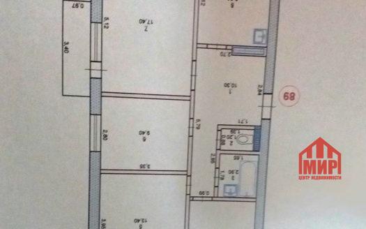 4 комнатная квартира в пгт Новый Свет